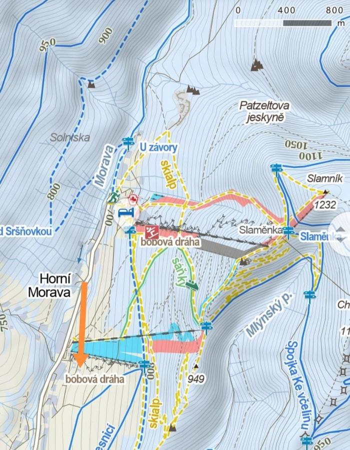 Dolní Morava U Kralika, Apartman E, 50M Od Lanovky A Bobove Drahy, Parkovani Zdarma מראה חיצוני תמונה