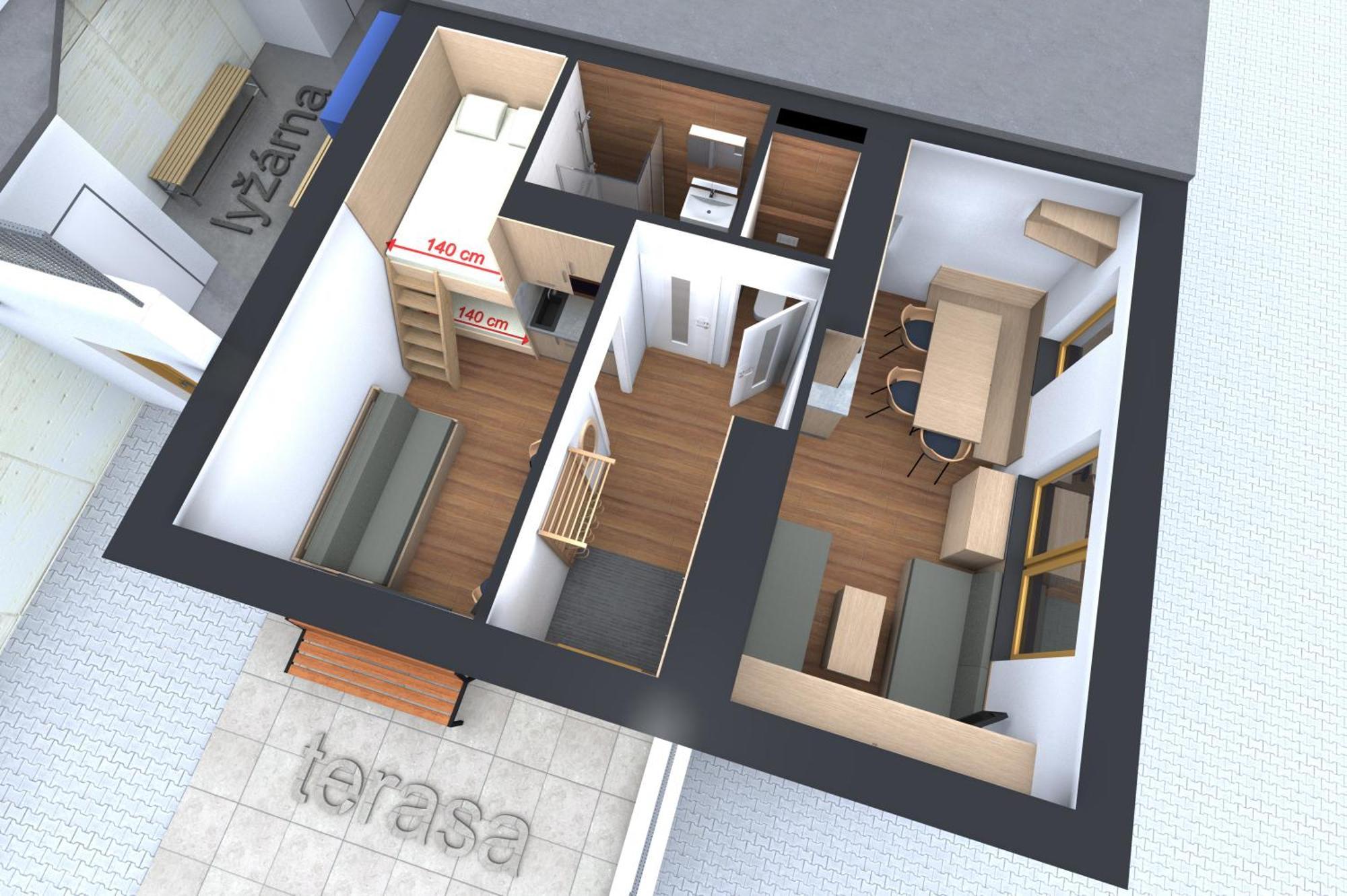 Dolní Morava U Kralika, Apartman E, 50M Od Lanovky A Bobove Drahy, Parkovani Zdarma מראה חיצוני תמונה